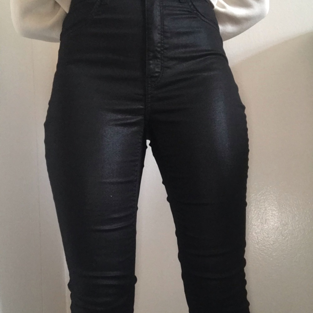 H&M Coated Jeans